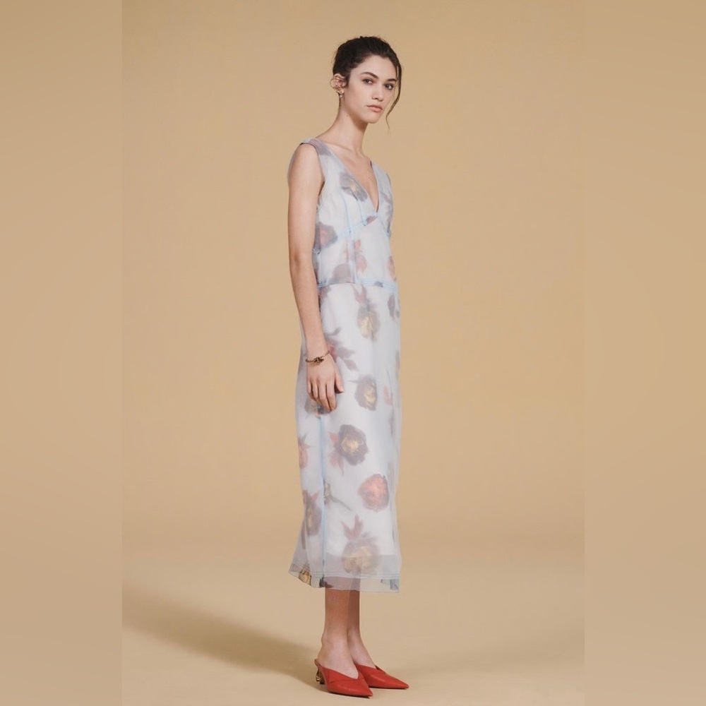 NWT Zara Mixed Printed Dress